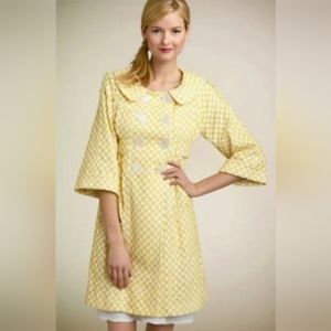 Vintage Esthetic Cynthia Steffe Double Breast Lightweight Eyelet Jacket NWO